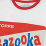 Topps Bazooka Bubble Gum Ringer T-Shirt- Red and White