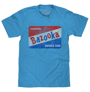 Bazooka Bubble Gum T-Shirt - Blue