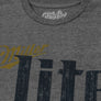 Miller Lite Distressed Logo T-Shirt - Gray