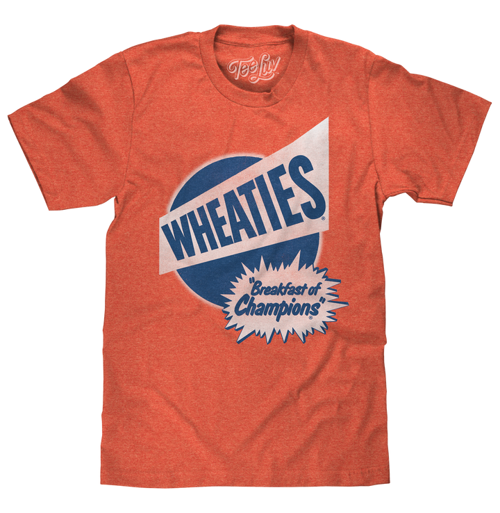 Wheaties Breakfast of Champions T-Shirt - Orange