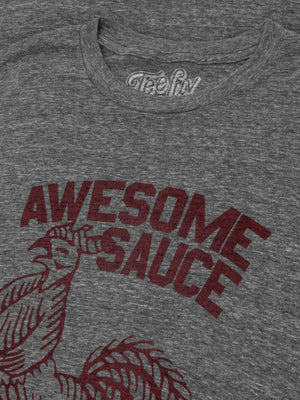 Sriracha Awesome Sauce T-Shirt - Gray