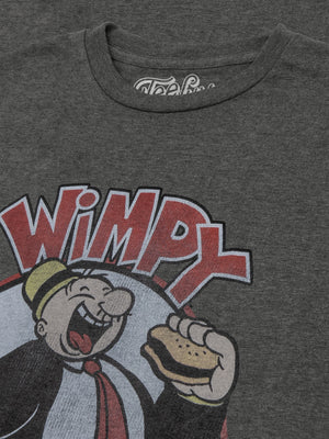 Wimpy I Like Big Buns T-Shirt - Gray