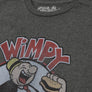 Wimpy I Like Big Buns T-Shirt - Gray