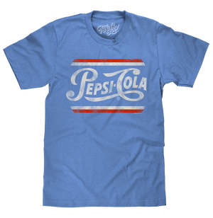 Pepsi Classic Script T-Shirt - Blue