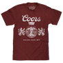 Coors "Golden, Colorado" Logo T-Shirt - Red