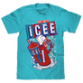 Hawaiian ICEE Polar Bear T-Shirt - Blue