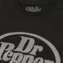 Dr Pepper Oval Logo T-Shirt - Vintage Black
