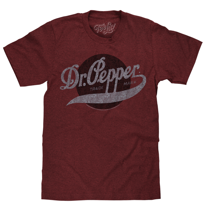 Dr Pepper Trademark T-Shirt - Red