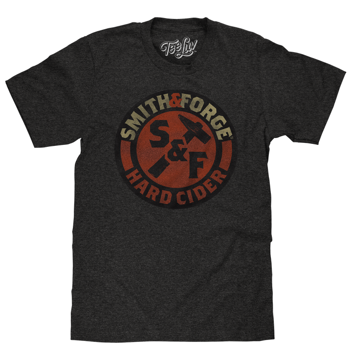 Smith & Forge Hard Cider Logo T-Shirt - Gray