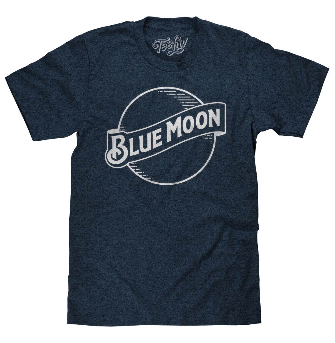 Blue Moon Logo T-Shirt - Navy – Tee Luv