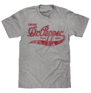 Dr Pepper Signature T-Shirt - Gray