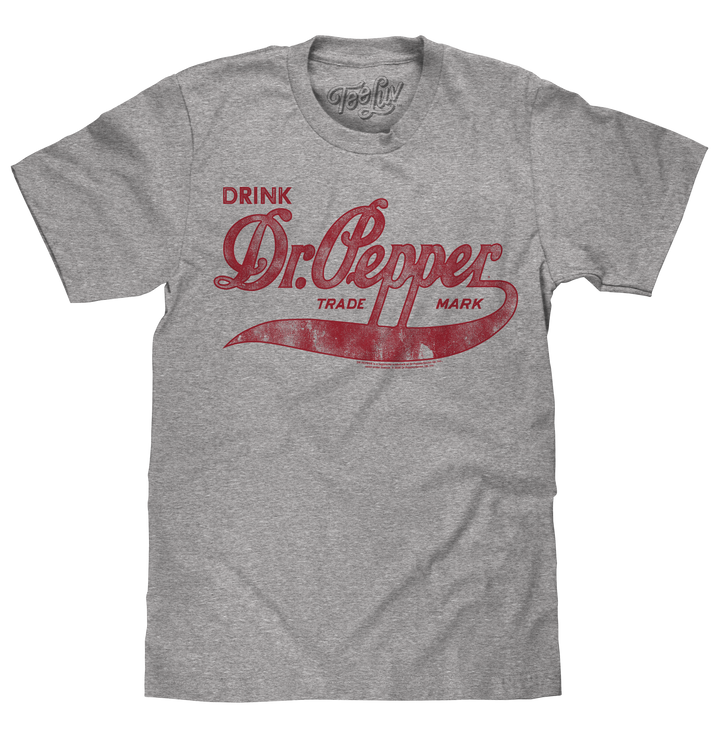 Dr Pepper Signature T-Shirt - Gray