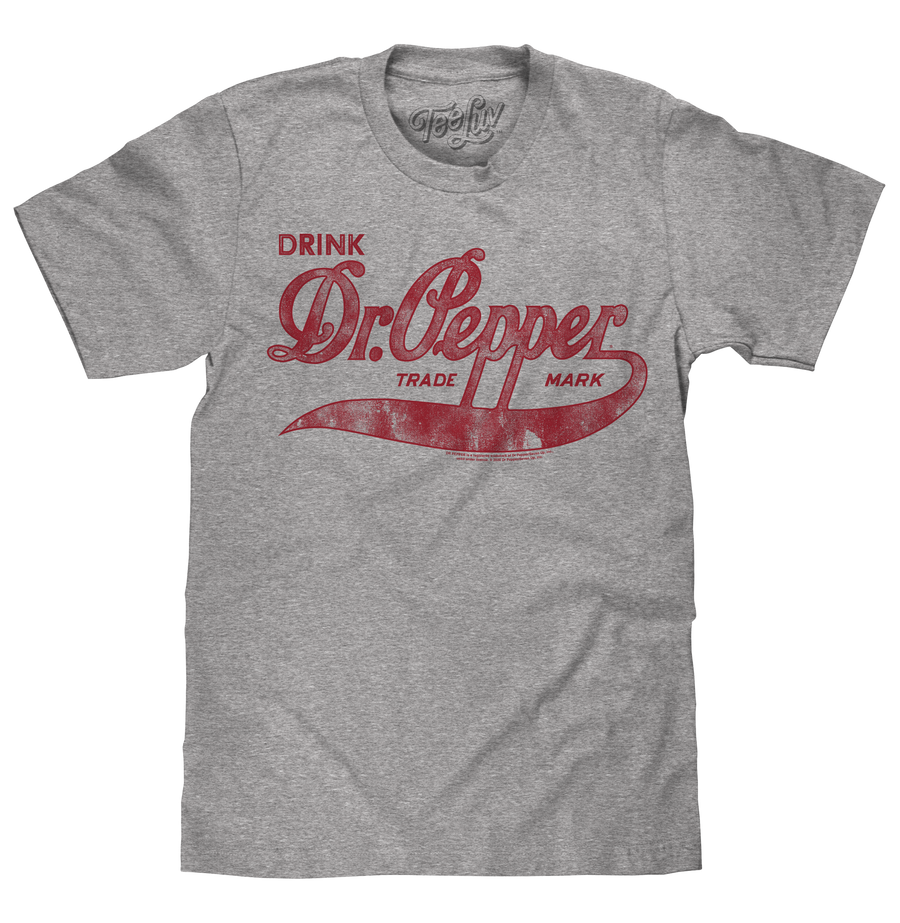 Dr Pepper Signature T-Shirt - Gray