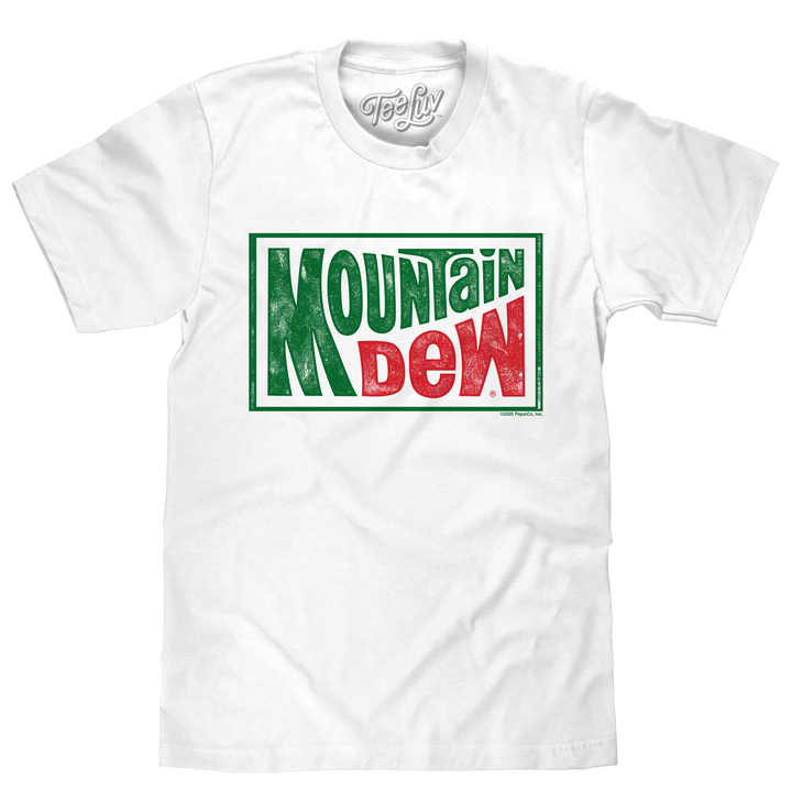 Mountain Dew Retro Logo T-Shirt - White