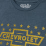 Chevrolet Yellow Stars & Stripes T-Shirt - Gray
