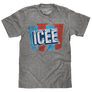 ICEE Faded Logo T-Shirt - Gray