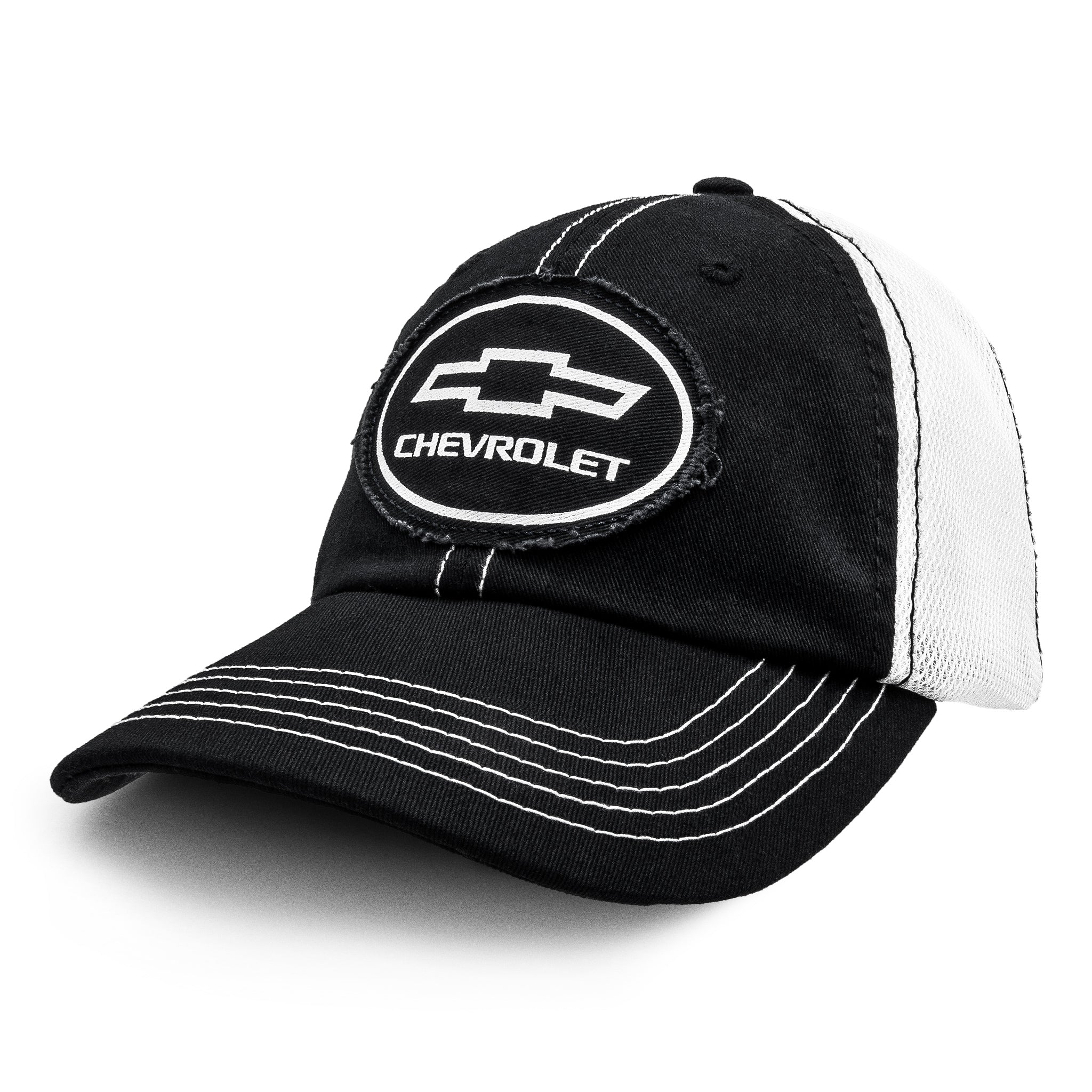 Chevy Oval Logo Patch Hat - Black