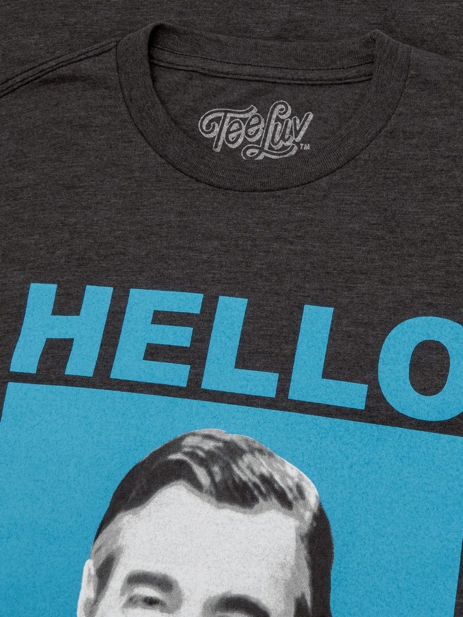 Mister Rogers "Hello Neighbor" T-Shirt - Gray