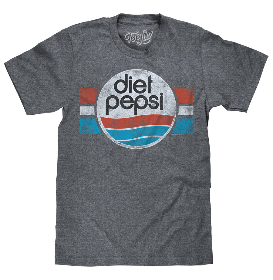 Diet Pepsi Logo T-Shirt - Gray