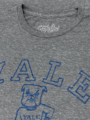 Yale University Bulldogs Logo T-Shirt - Gray