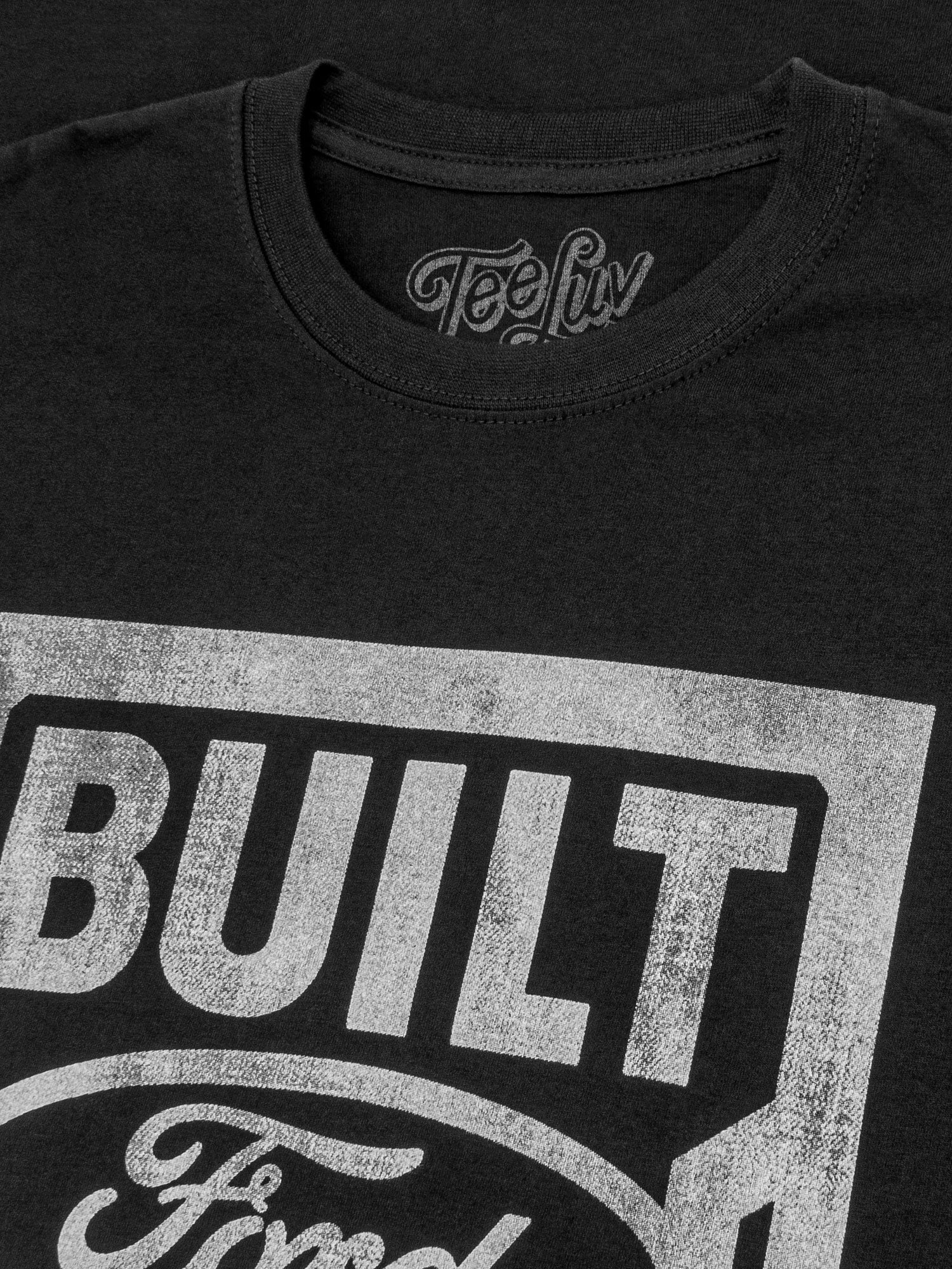 Built Ford Tough Steel Stamp Logo T-Shirt - Black – Tee Luv