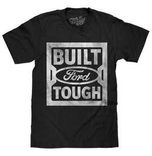 Built Ford Tough Steel Stamp Logo T-Shirt - Black