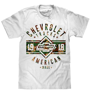 Chevrolet Trucks Since 1918 T-Shirt - White