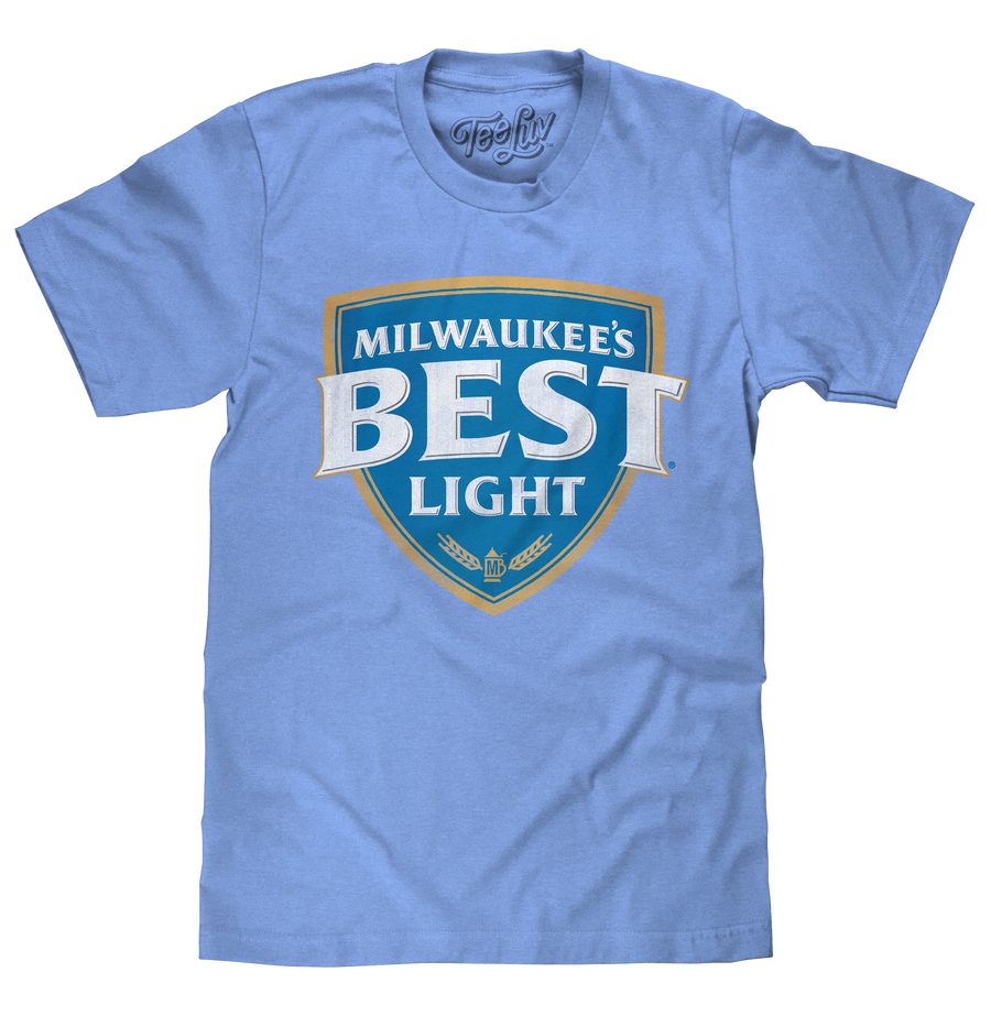 Milwaukee's Best Light Logo T-Shirt - Blue