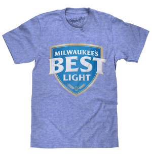 Milwaukee's Best Light Logo T-Shirt - Blue