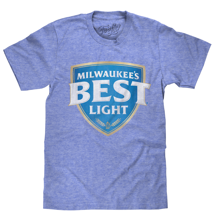 Milwaukee's Best Light Logo T-Shirt - Blue