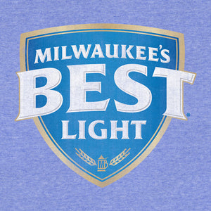 Milwaukee's Best Light Logo T-Shirt - Blue