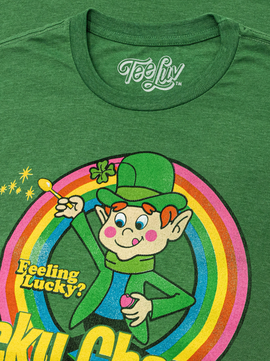 Feeling Lucky? Lucky Charms Leprechaun T-Shirt - Green