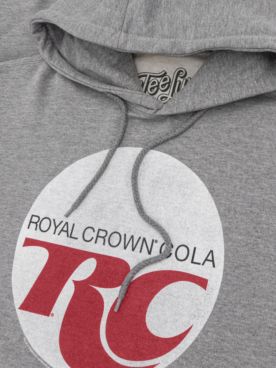 Royal Crown Cola Hooded Sweatshirt - Oxford Gray