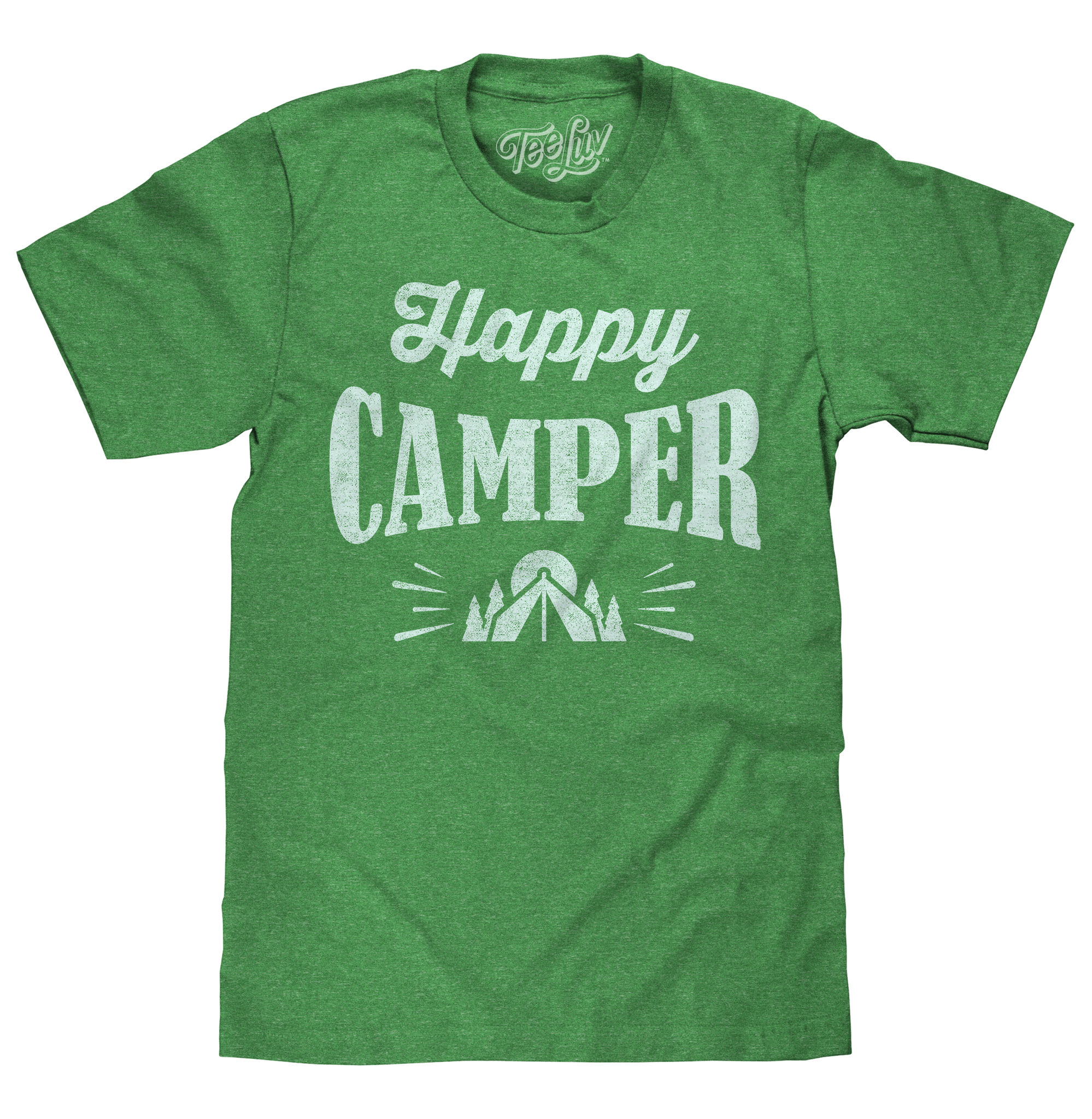 camper t shirt Tee Luv Men's Happy Camper Shirt
