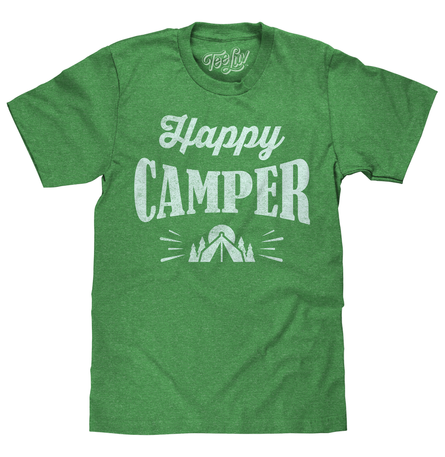 Happy Camper T-Shirt - Green