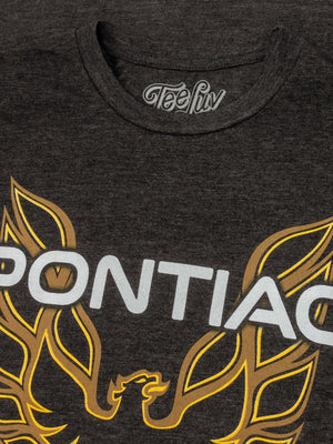 Pontiac Firebird Logo T-Shirt - Gray