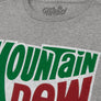 Mountain Dew Do The Dew Sleeve Print Long Sleeve T-Shirt - Gray