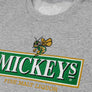 Mickey's Fine Malt Liquor Beer Logo Crewneck Sweatshirt - Athletic Heather Gray
