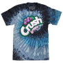 Grape Crush Soda Logo Tie Dye T-Shirt - Evening Sky Tie Dye