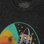 NASA Worm Shuttle Logo T-Shirt - Black