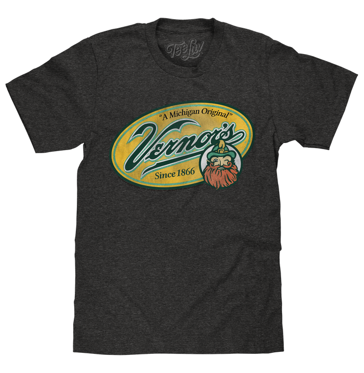 Vernor's Ginger Ale T-Shirt - Gray