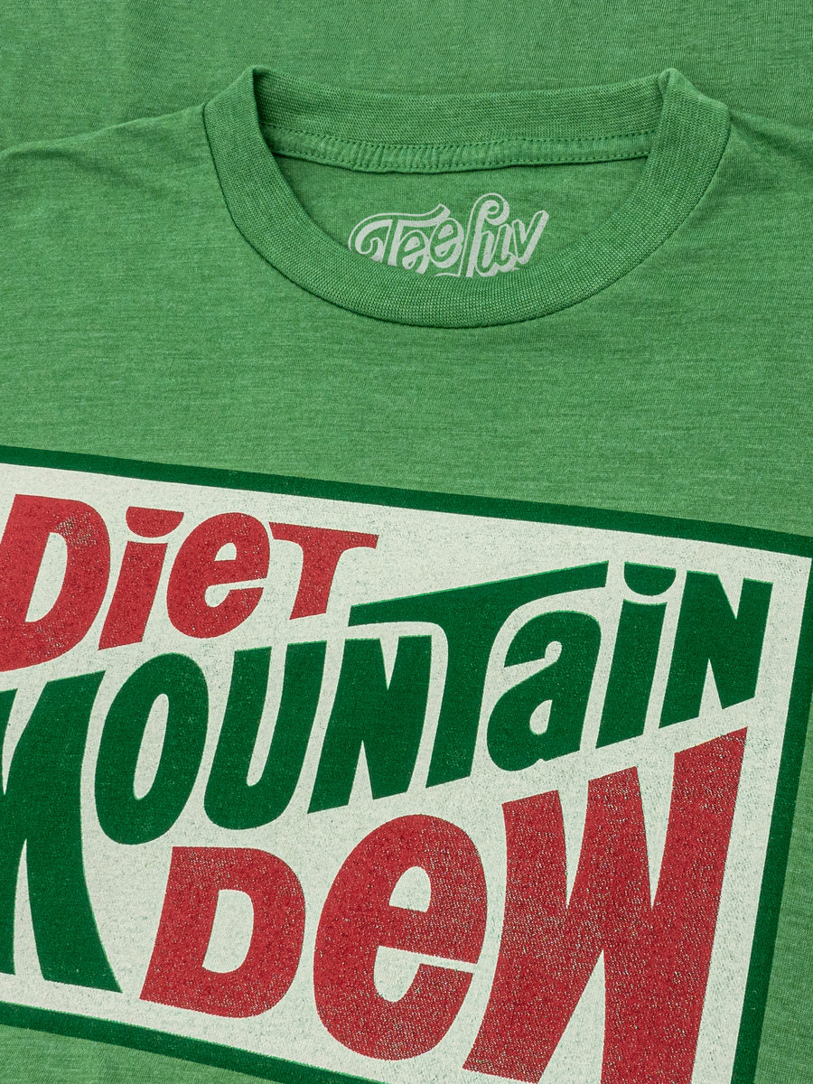 Diet Mountain Dew T-Shirt - Kelly Green