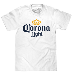 Corona Light Logo T-Shirt - White