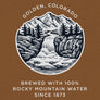 Coors Banquet Golden Colorado T-Shirt - Brown Sugar