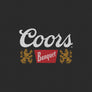 Made in the USA Coors Banquet Golden Colorado Front and Back Beer T-Shirt - Asphalt Gray