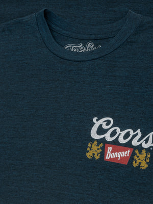 Coors Banquet Golden Colorado T-Shirt - Blue