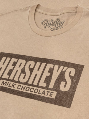 Faded Hershey's Milk Chocolate T-Shirt - Cream
