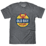 Old Bay Seasoning Lobster Logo T-Shirt - Gray