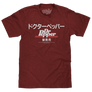 Dr Pepper Japanese Kanji T-Shirt - Crimson Red