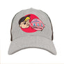 Bazooka Bubble Gum Bazooka Joe Baseball Cap - Gray and Black